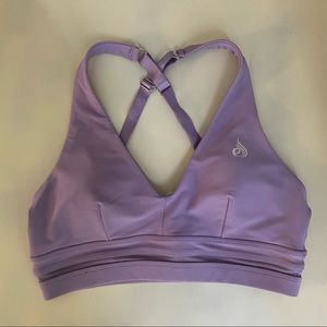 Lavender Natalie Eva Marie Ryderwear sports bra